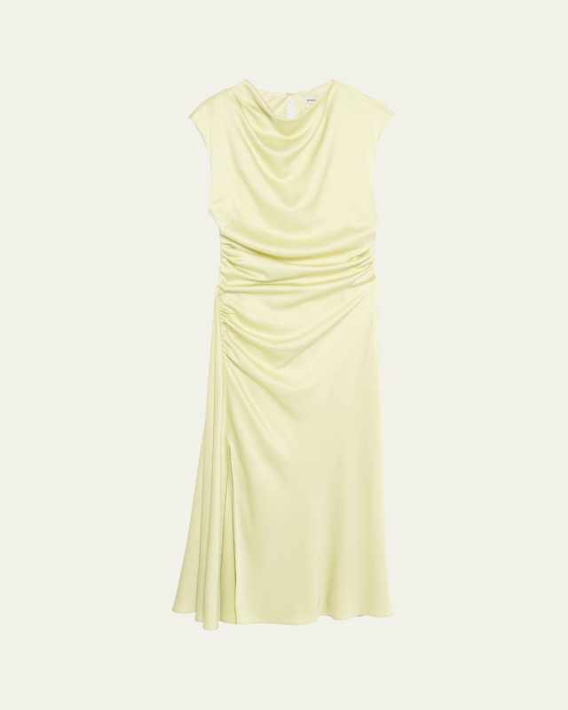 Burke Draped Midi Dress